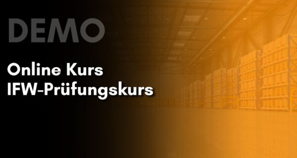 Online Kurs IFW-Prüfungskurs Demo