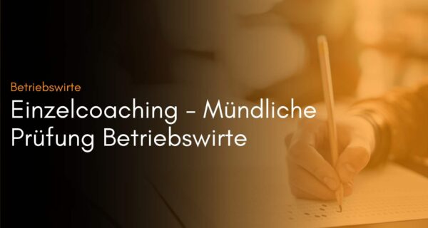 Mündliche Prüfungssimulation WFW